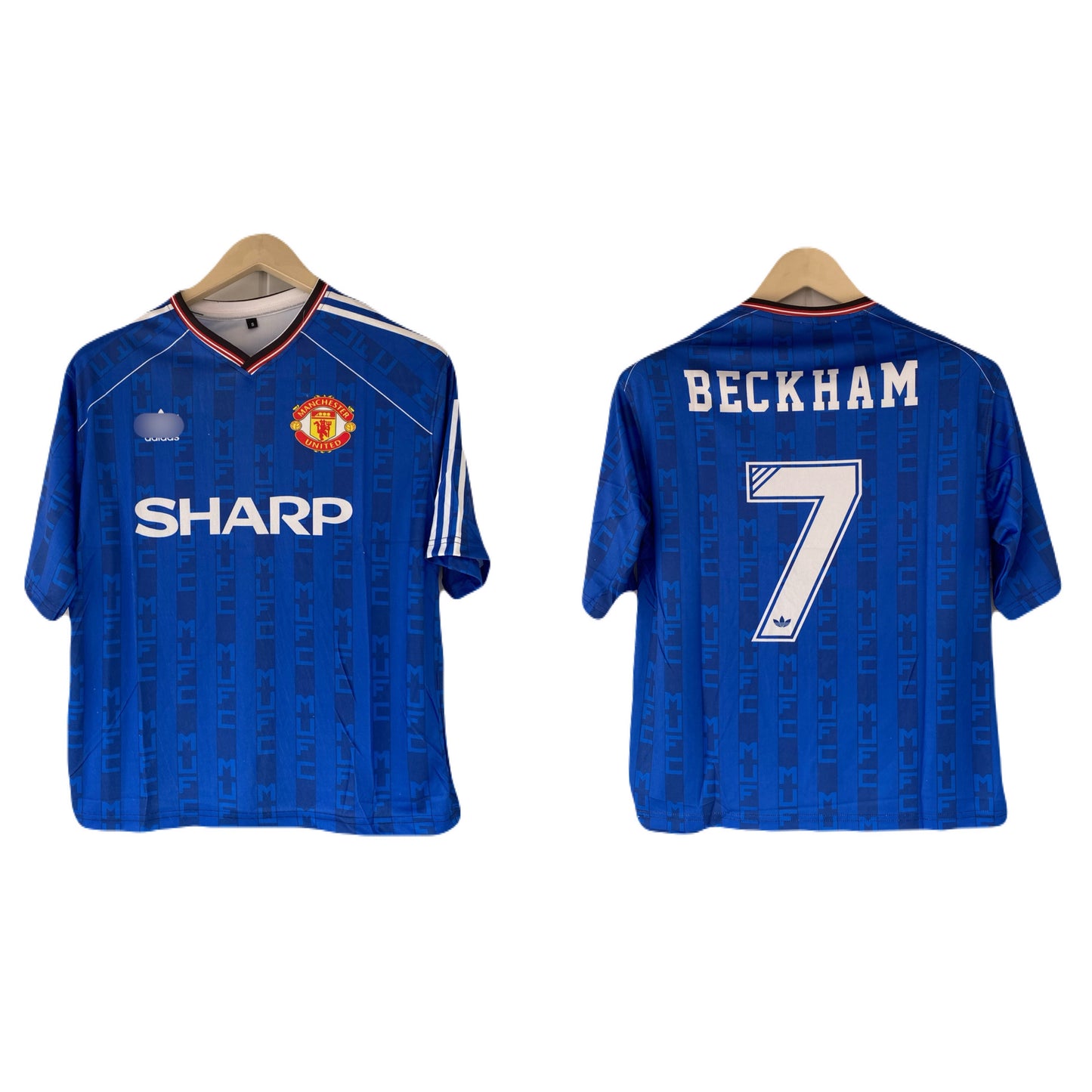 Beckham Manchester united Five Sleeve sublimation jersey - P2140