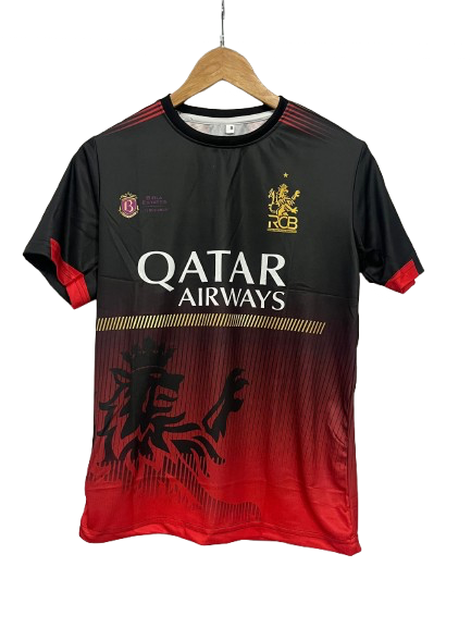 IPL 2025 RCB  virat kholi jersey Half sleeve - ms retro store