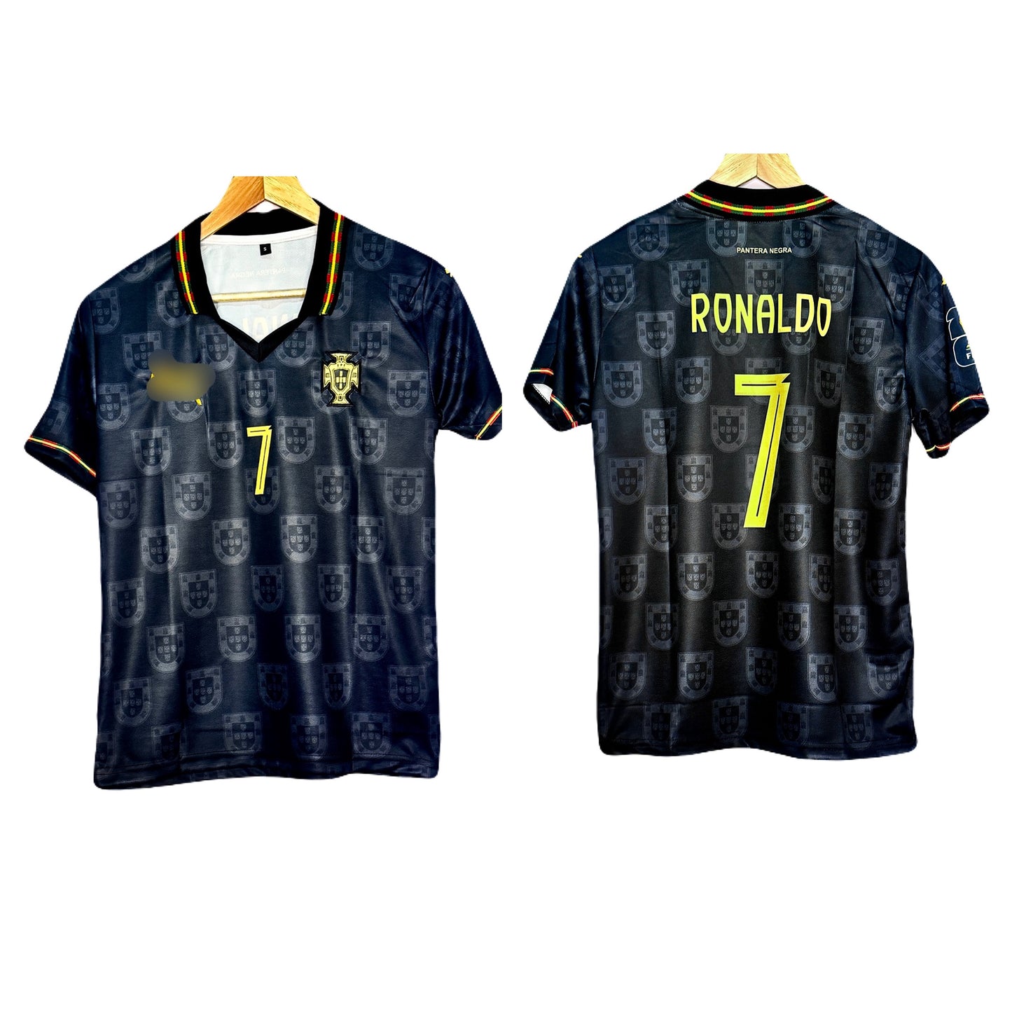 Portugal 2026 Embroidery Away Kit Ronaldo Half Sleeve - P1234 Ms Retro Store