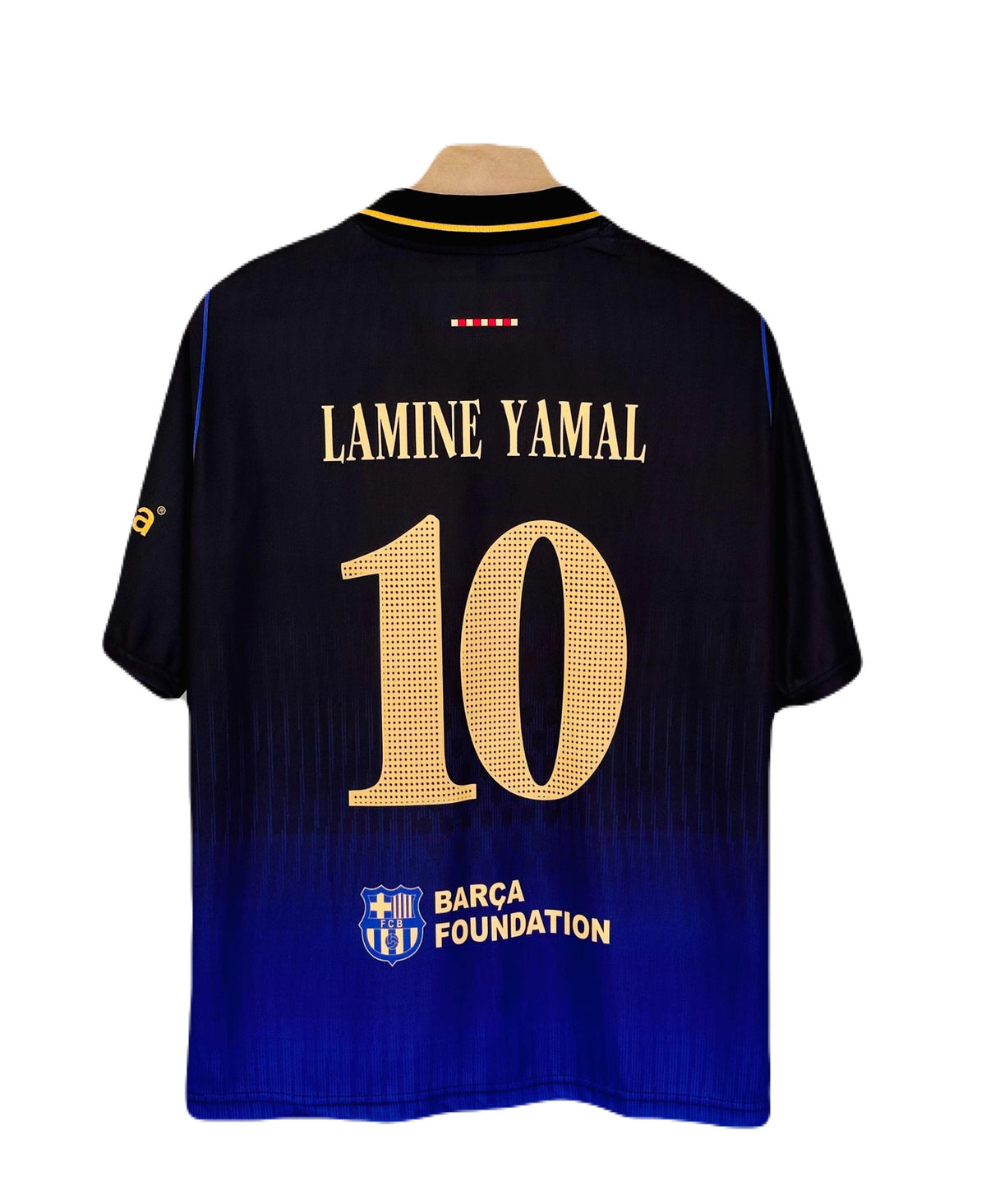 Yamal Barcelona 2026-27 Away  Five sleeve Collar Sublimation jersey - P2457