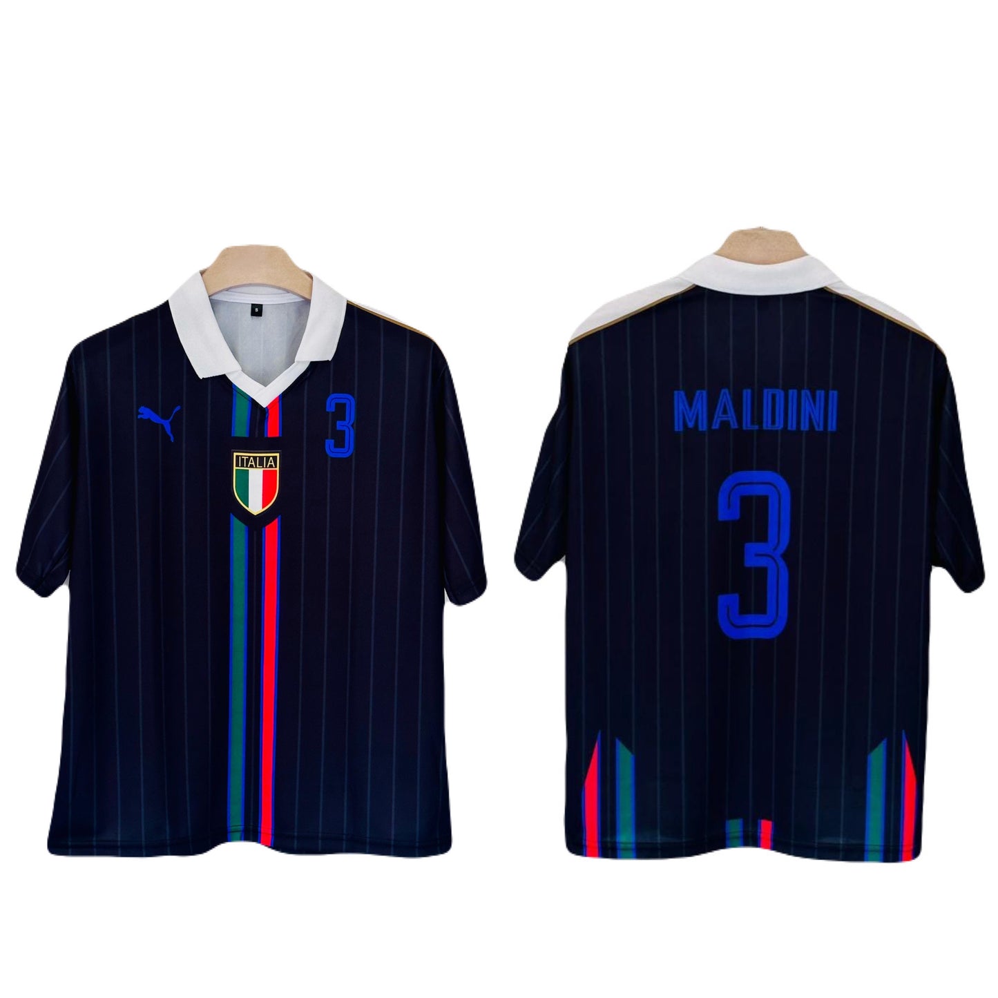 Italy Special Edition Maldini Five Sleeve - Ms Retro Store