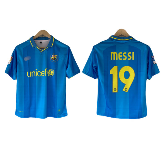 Messi Barcelona Five sleeve Collar Sublimation jersey- P2202