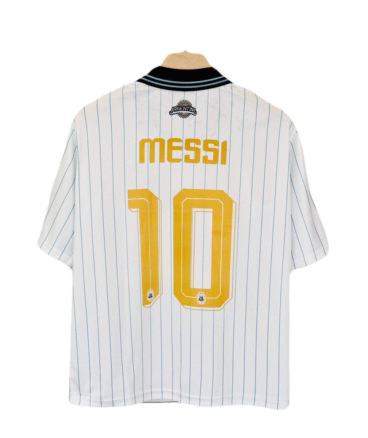 Messi Argentina Special Edition  Five sleeve Collar Sublimation jersey - P2456