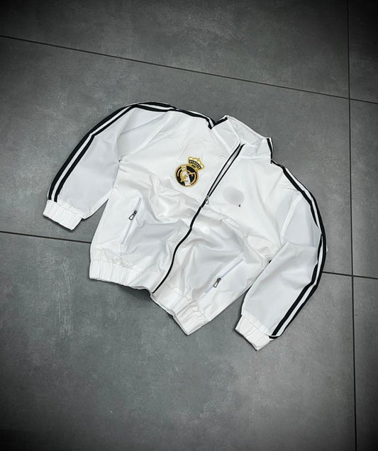 Real Madrid adidas track jacket full sleeve zip type - P2385