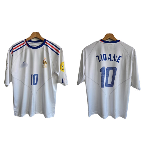 Zidane France Away jersey five sleeve -