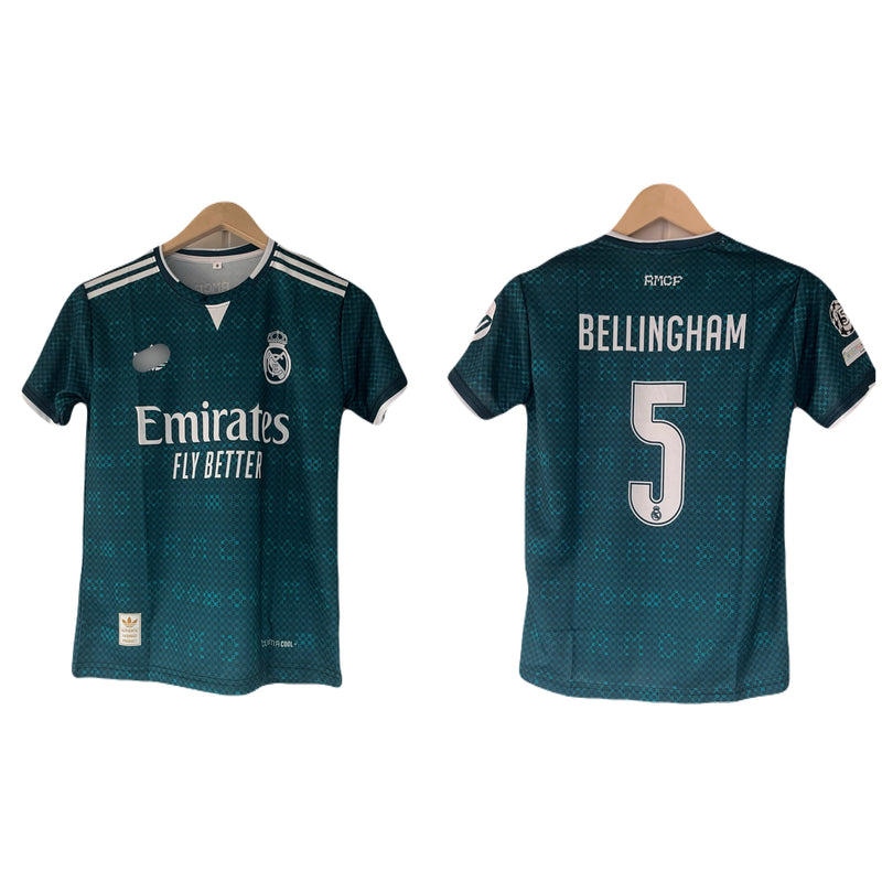 Bellingham Real madrid 2026-27 Away Jersey Half Sleeve Sublimation -  P2487