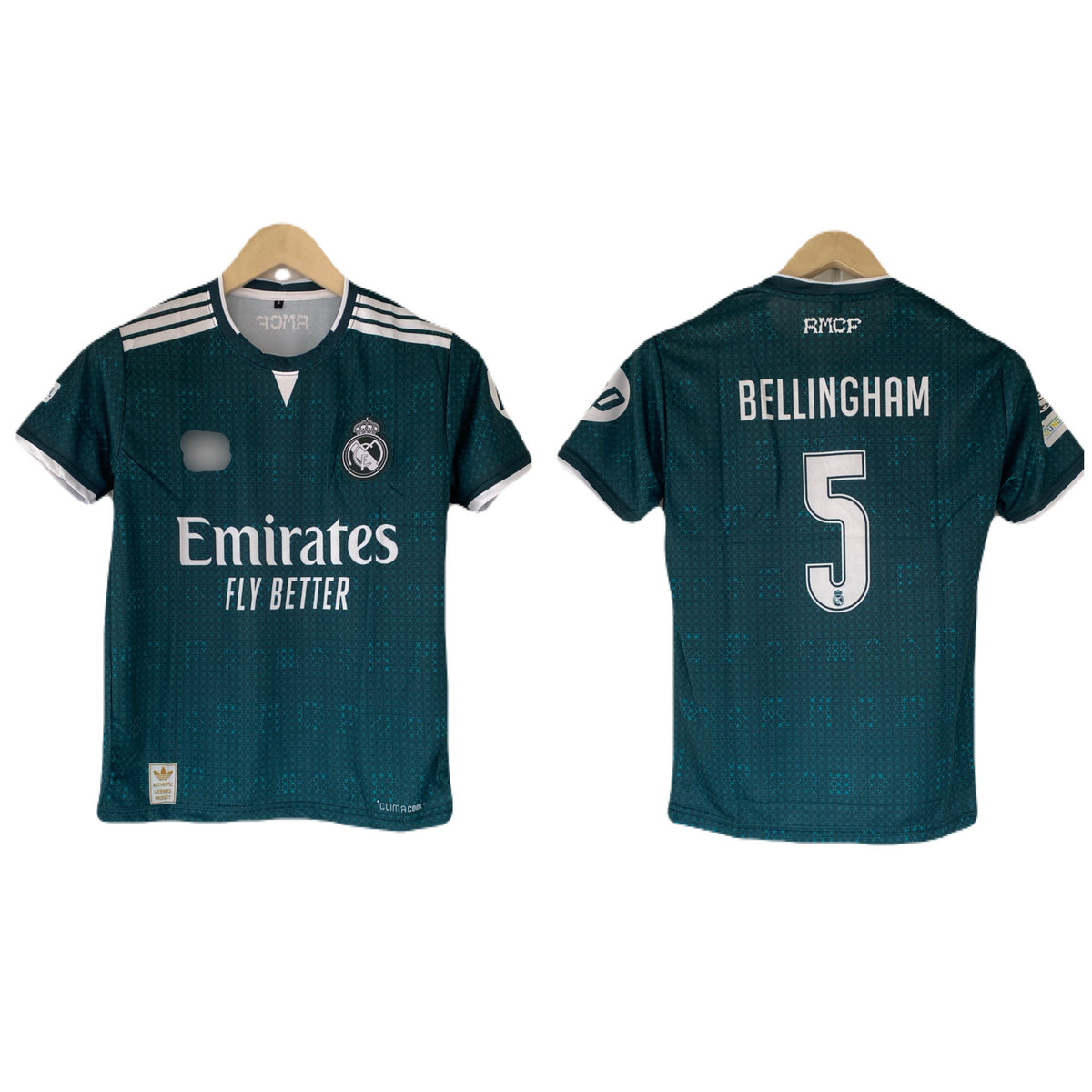 Bellingham Real Madrid 2026-27 away kit embroidery half sleeve - P2560
