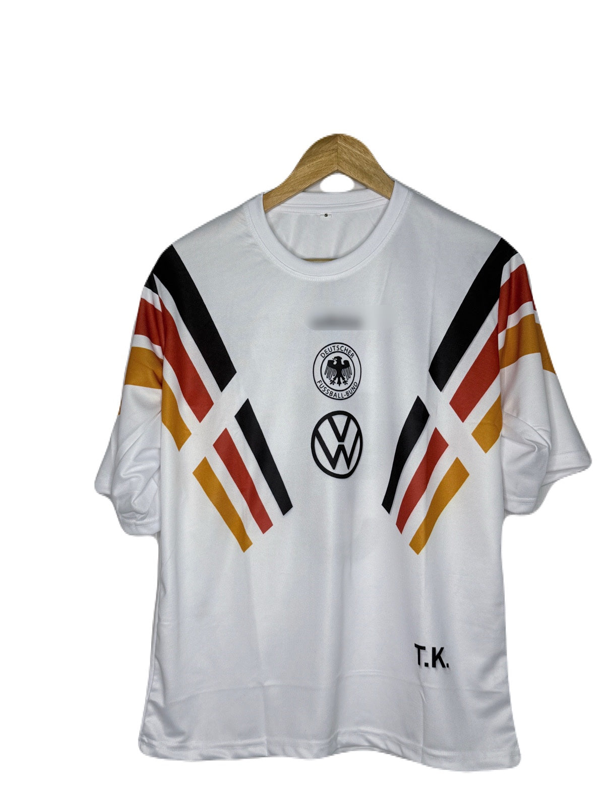 Germany 1996 HOME jersey Five sleeve Beckenbauer  - ms retro store