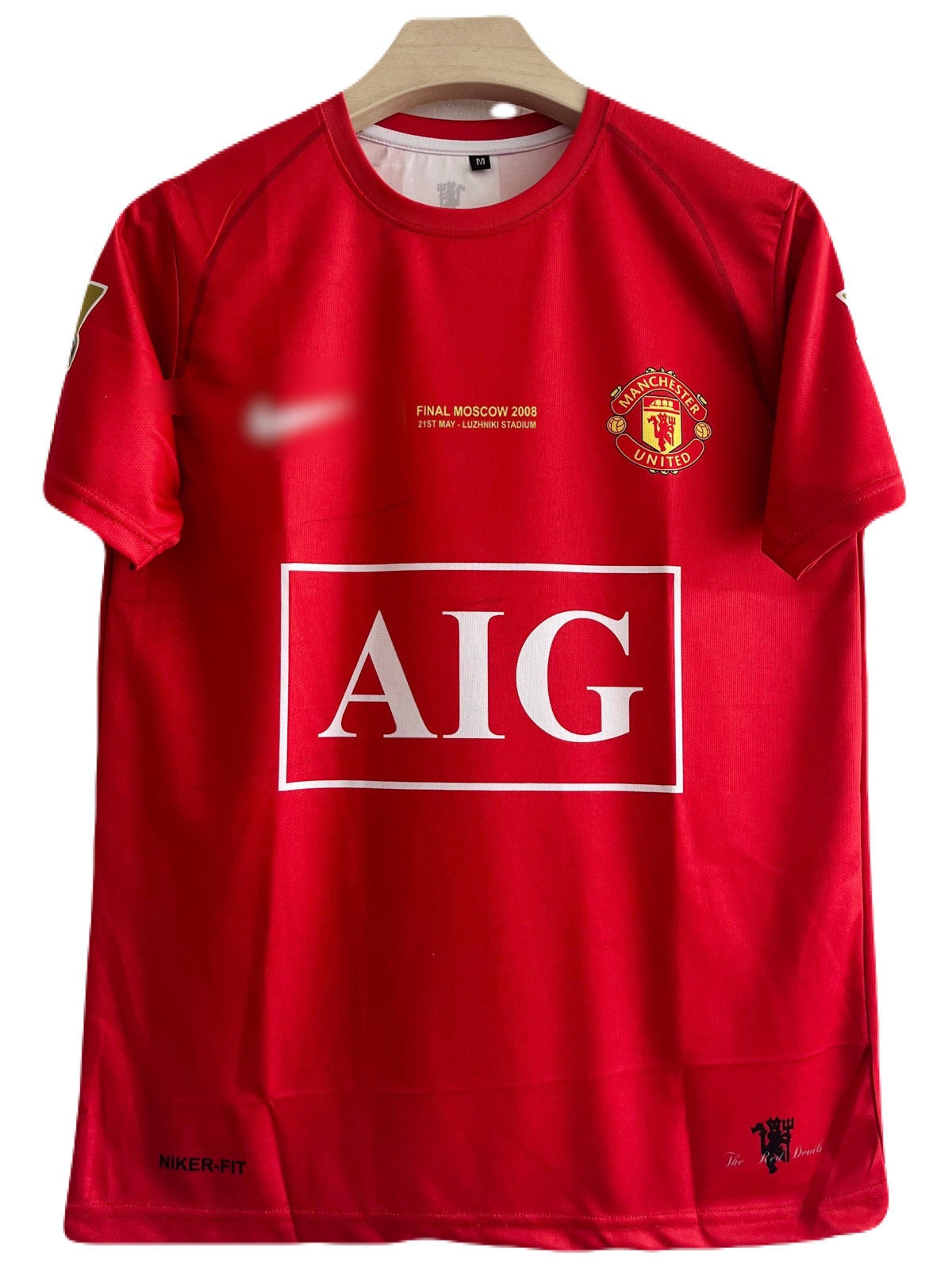 Best Retro jersey Ronaldo 2008 united ucl final edition Half sleeve p15 - ms retro store