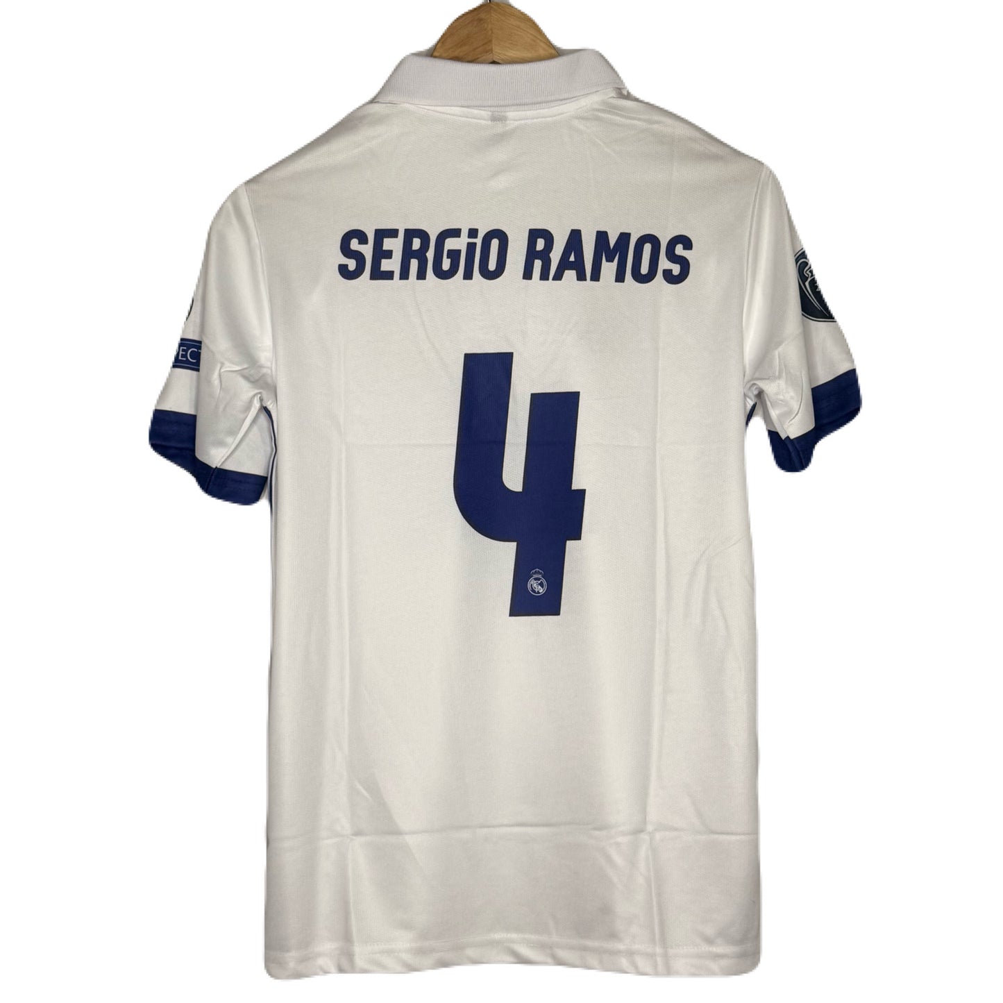 Real Madrid 2016-17 Home Kit S.Ramos Half Sleeve - Ms Retro Store