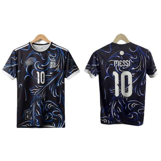 Argentina 2026 World Cup Away Kit Messi Half Sleeve sublimation - Ms Retro Store