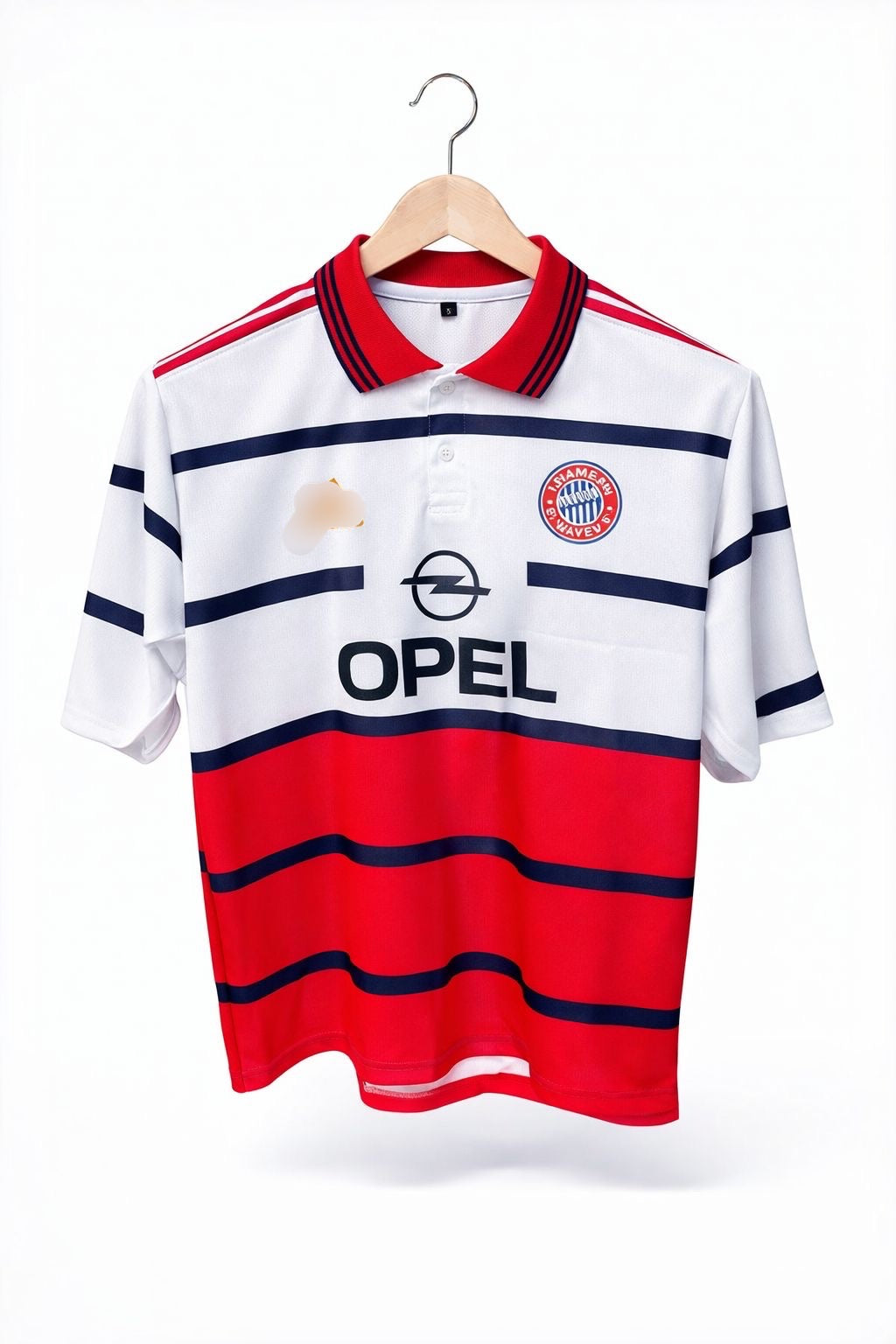 Bayern Munich 1998-00 Matthaus away football shirt five sleeve