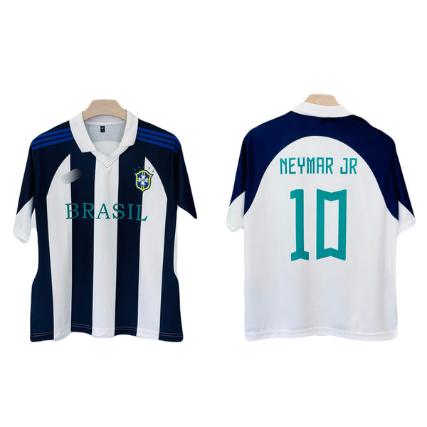 Neymar Brazil  SPECIAL EDITION COLLAR FIVE SLEEVE JERSEY -