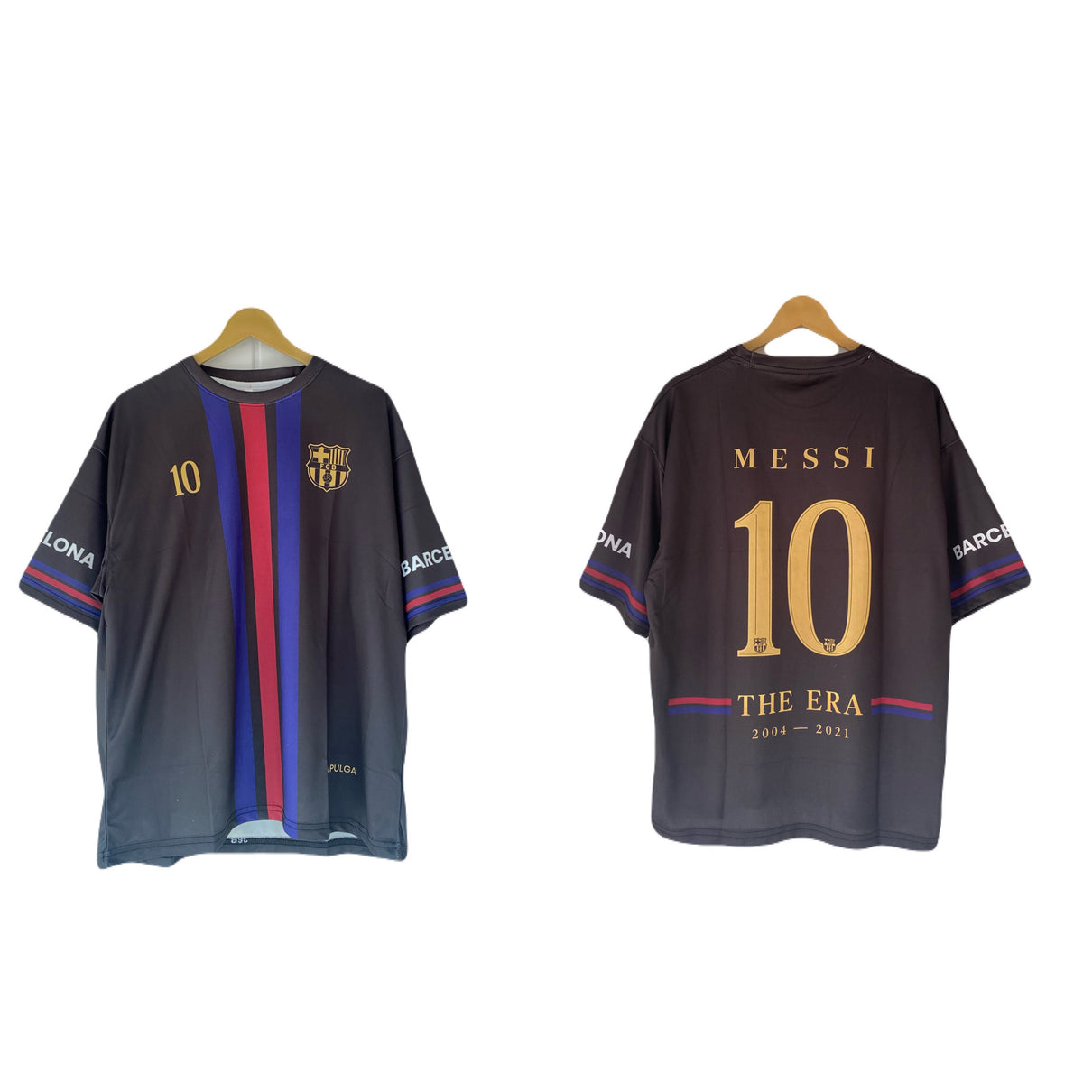 Messi Barcelona Five Sleeve sublimation jersey - P2742