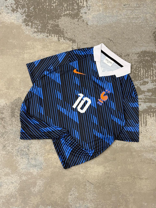 France World Cup 2026 Mbappe  Premium Quality Collar Five Sleeve Sublimation  - Ms Retro Store