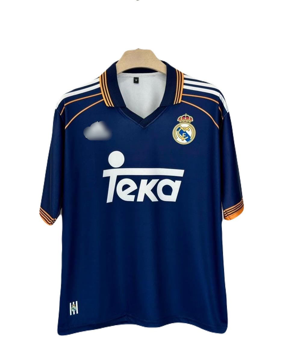 Real Madrid 1998-99 Third kit Raul Five sleeve - P680 Ms Retro