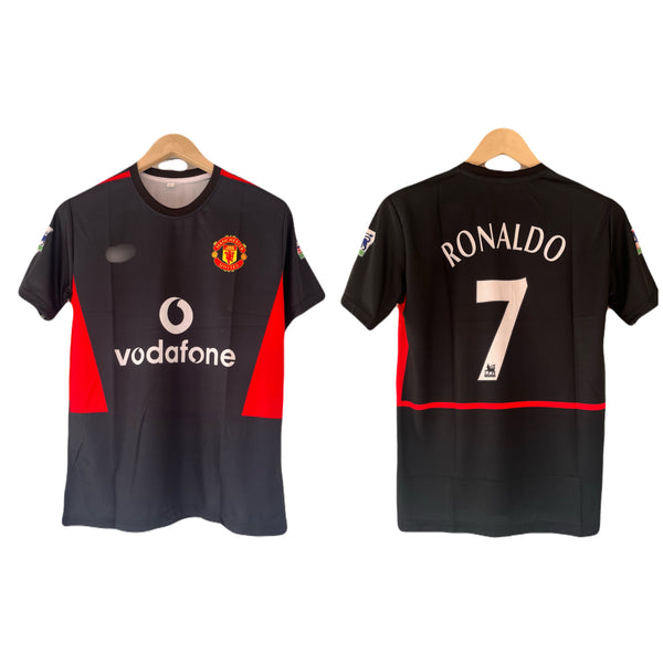 Ronaldo Manchester united third kit half sleeeve sublimation -