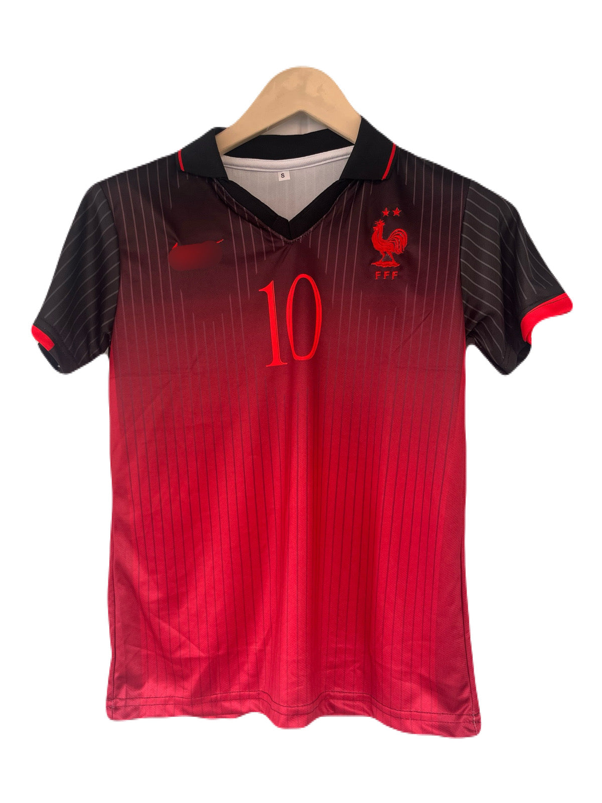 Mbappe France Half sleeve collar Embroidery - P2284
