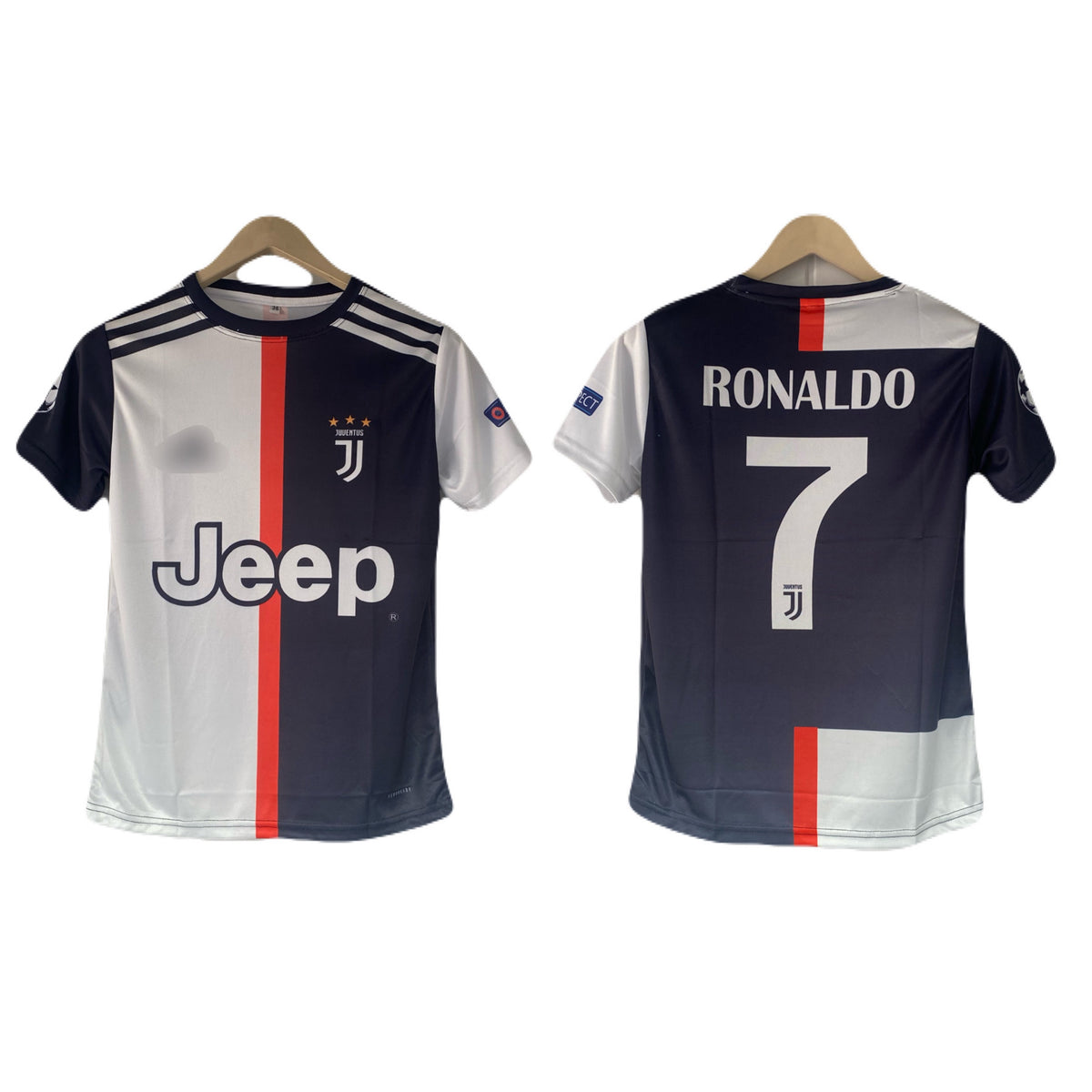 Ronaldo Juventus 2019-20 Home kit Half sleeve sublimation - P2589