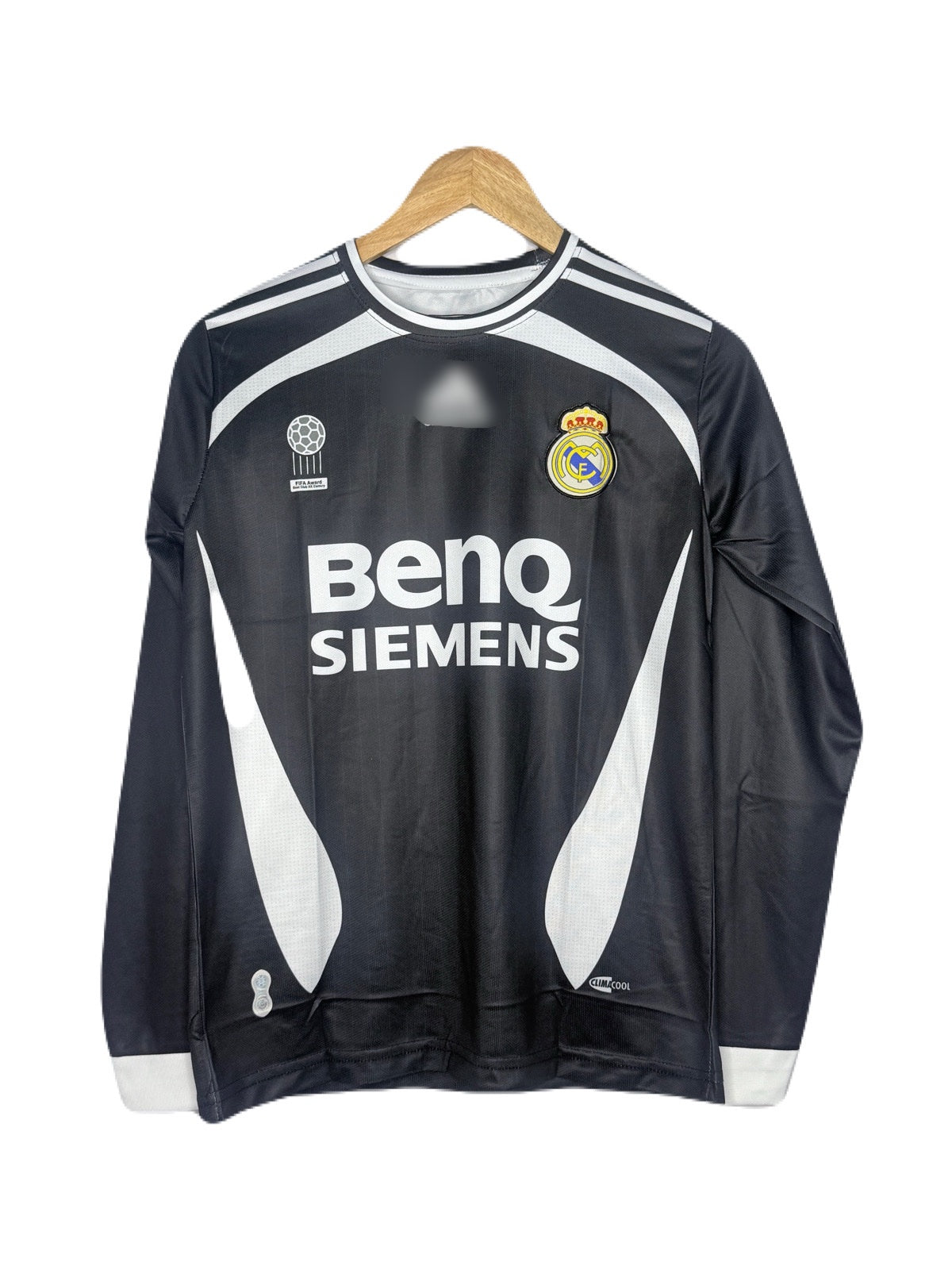 Real Madrid 2006-07 Away Kit Beckham Full Sleeve - P793 Ms Retro Store