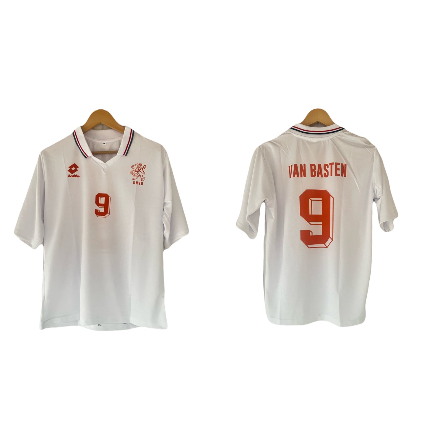 Netharland van basten  Five sleeve Collar sublimation -  Ms Retro Store