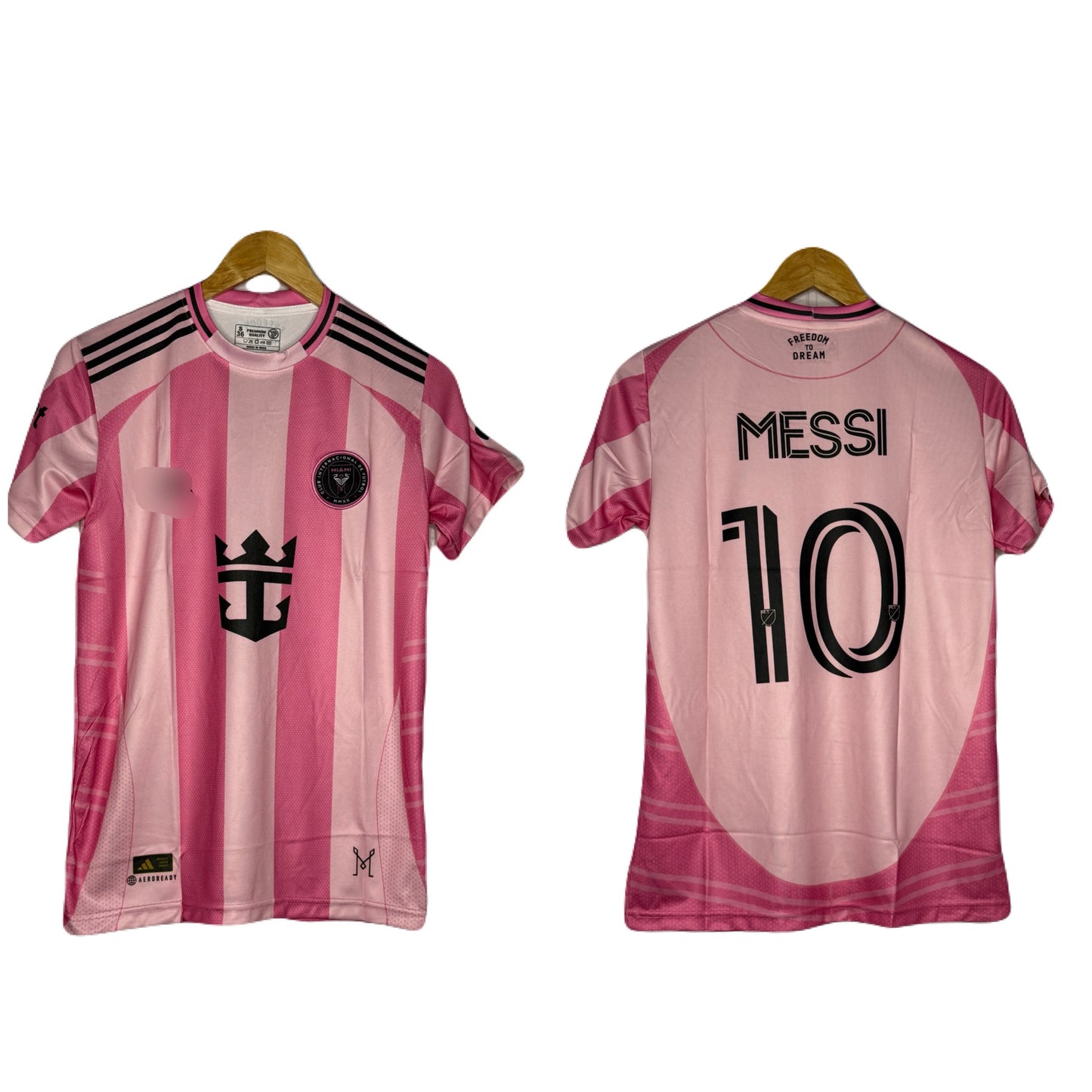 Inter Miami 2025-26 Home Kit Messi Half Sleeve - P330 Ms Retro Store