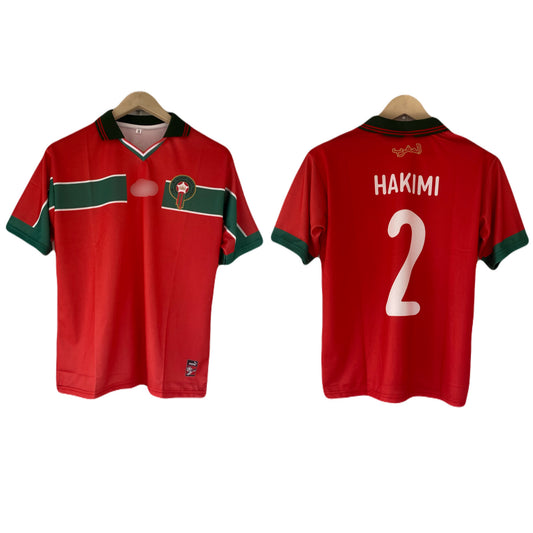 Hakimi Morocco Five sleeve Collar Sublimation jersey- P2249