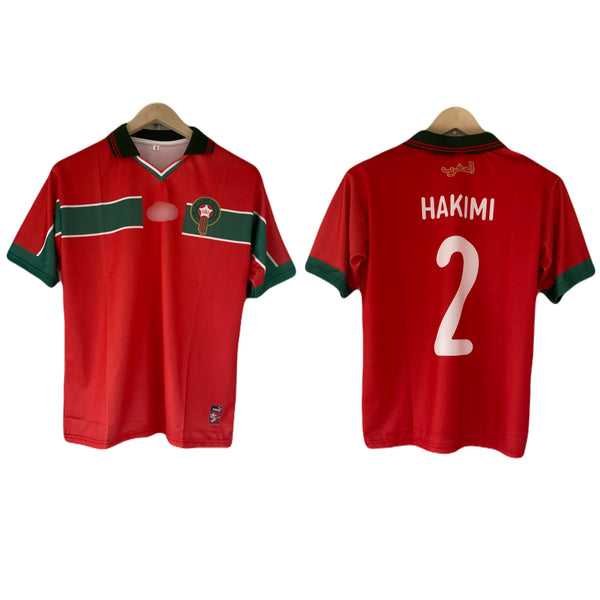 Hakimi Morocco Five sleeve Collar Sublimation jersey- P2249