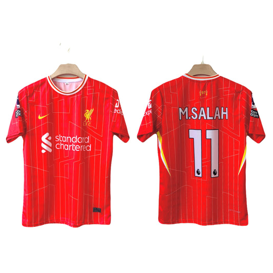 Liverpool 2024/25 home jersey salah 10 - ms retro store