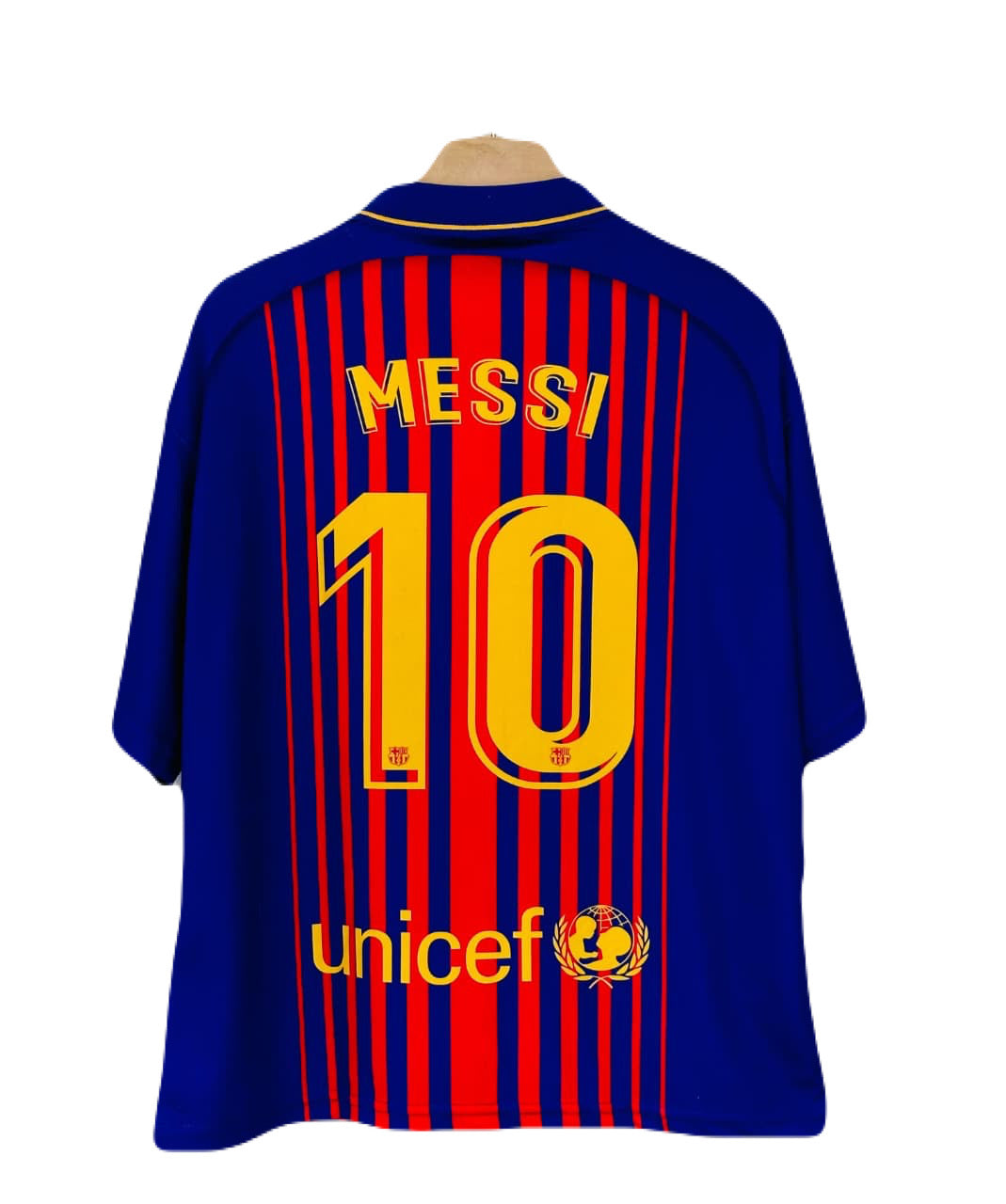 Messi Barcelona Jersey Five Sleeve collar Sublimation - P2789