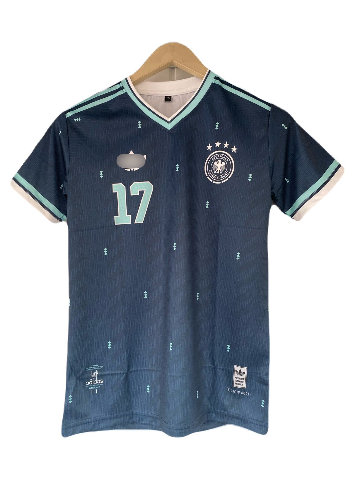 wirtz Germany 2026 World Cup Away Half Sleeve Sublimation Jersey -
