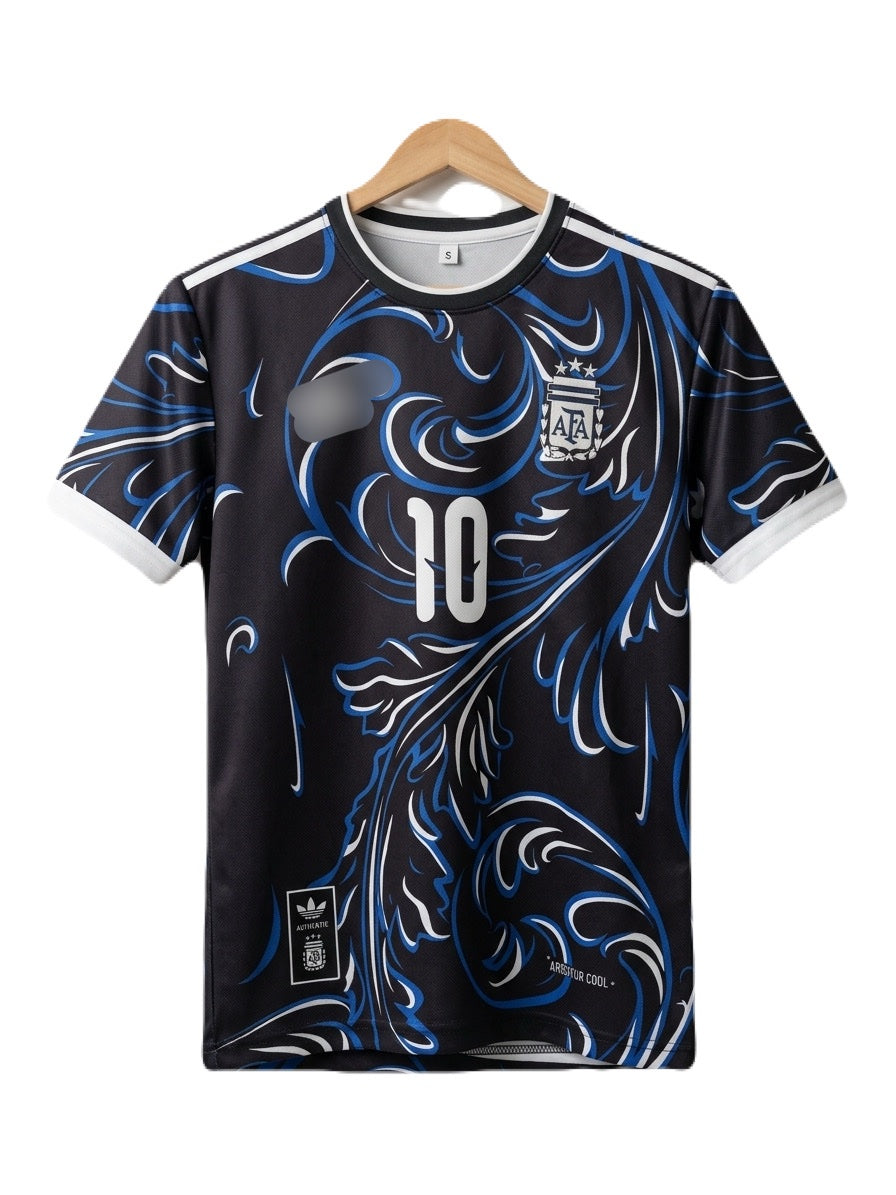 Argentina 2026 World Cup Away Kit Messi Half Sleeve sublimation - Ms Retro Store