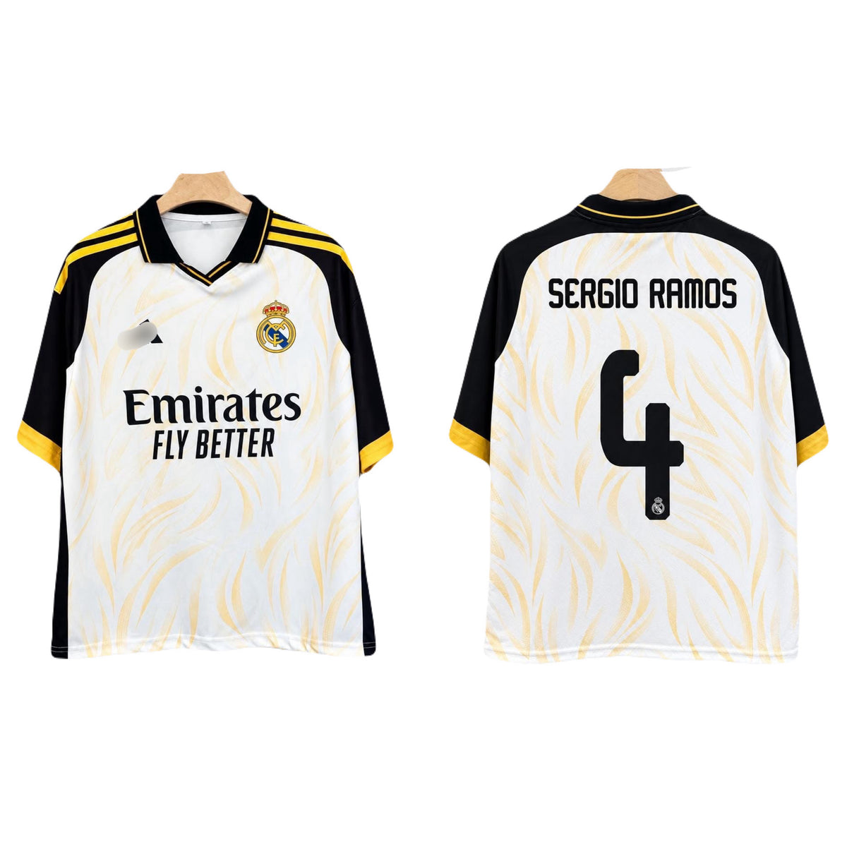 Sergio Ramos Real madrid  Five Sleeve collar  Jersey - P2678