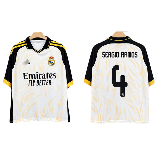 Sergio Ramos Real madrid  Five Sleeve collar  Jersey - P2678