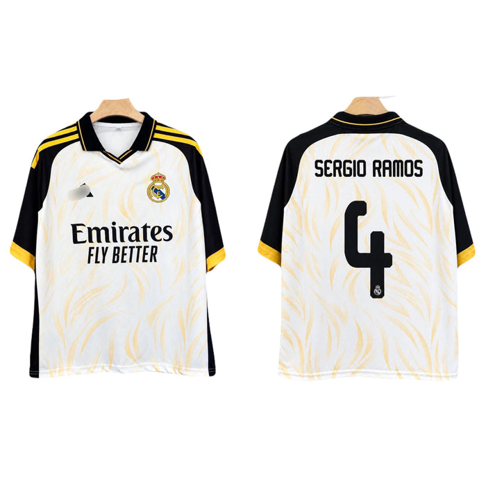 Sergio Ramos Real madrid  Five Sleeve collar  Jersey - P2678