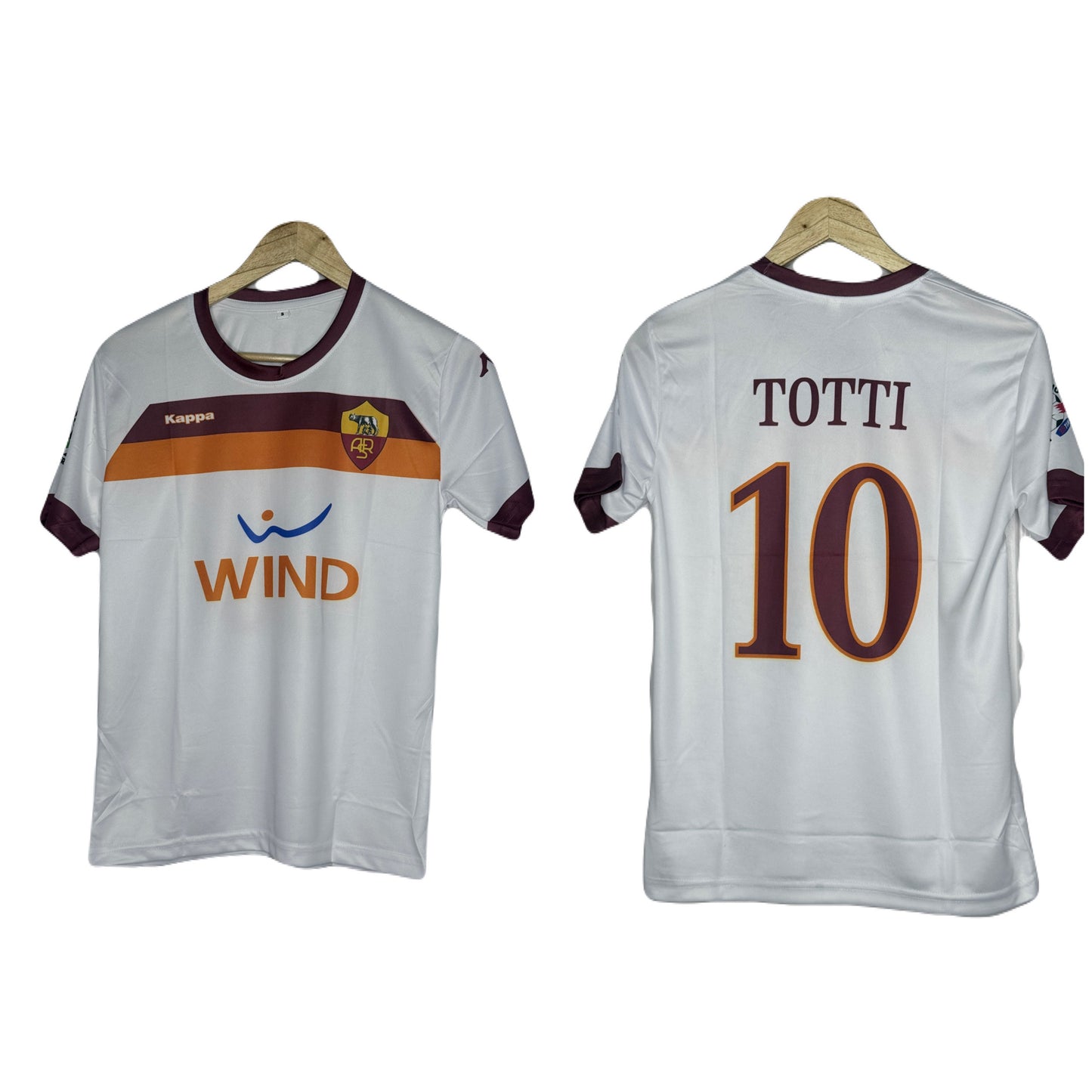 As Roma 2009-10 Away Kit Totti Half Sleeve - P865 Ms Retro Store