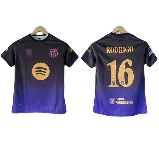 Rodrigo Barcelona 2026-27 Away Jersey Half Sleeve Sublimation -  P2477