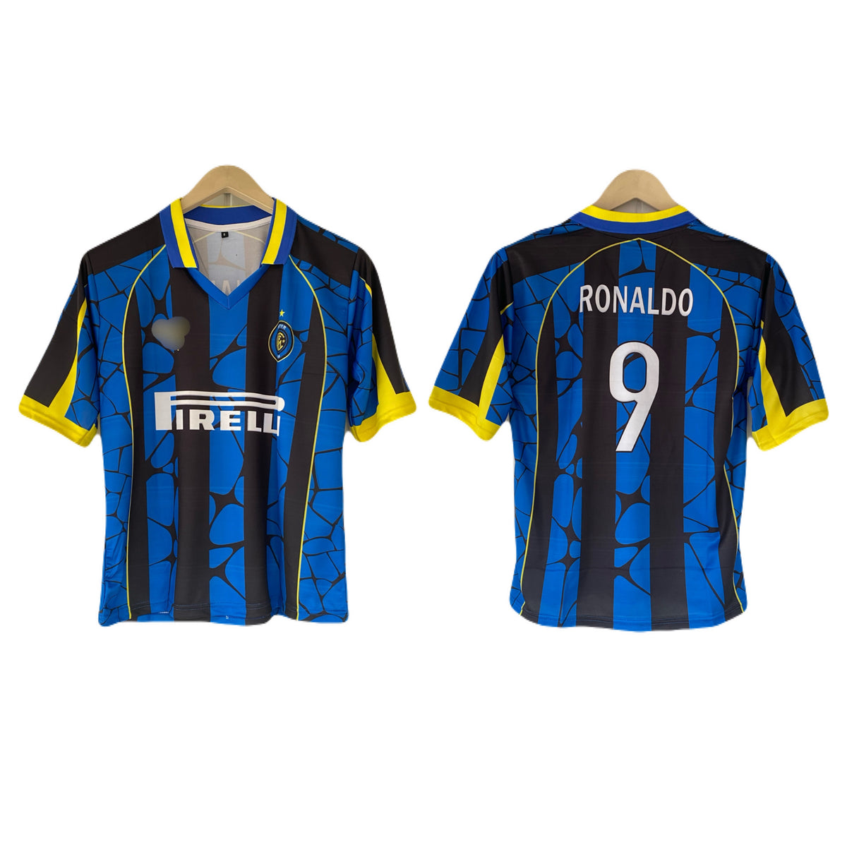 Ronaldo Inter Milan Home kit Five sleeve Collar Sublimation- P2559