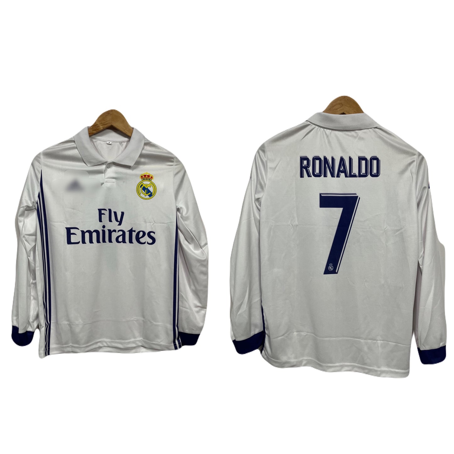 Real Madrid 2016 Home kit Ronaldo Full sleeve - Ms Retro Store