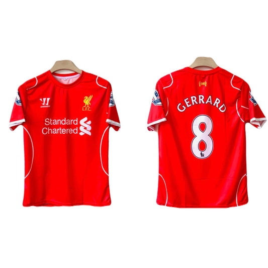 Liverpool 2014/15 home jersey Gerrard  - ms retro store