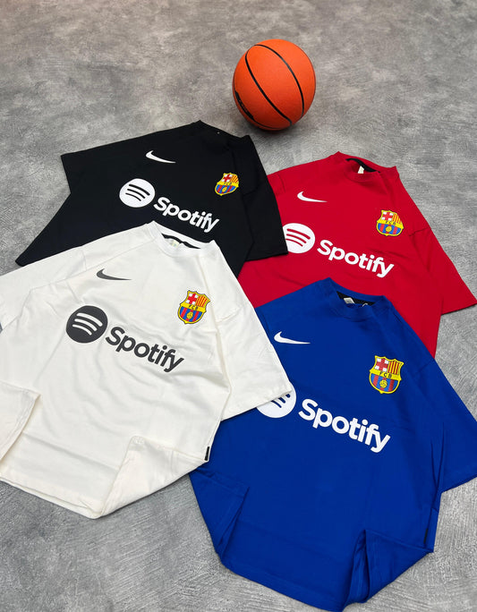 barcelona spotify tshirt premium cloth loose fit - livio