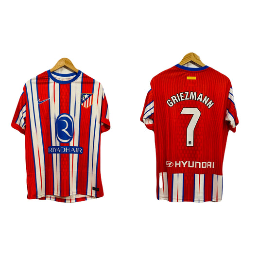 Atletico madrid 2024-25 Home kit Griezmann Half sleeve - P258 - Ms Retro Store