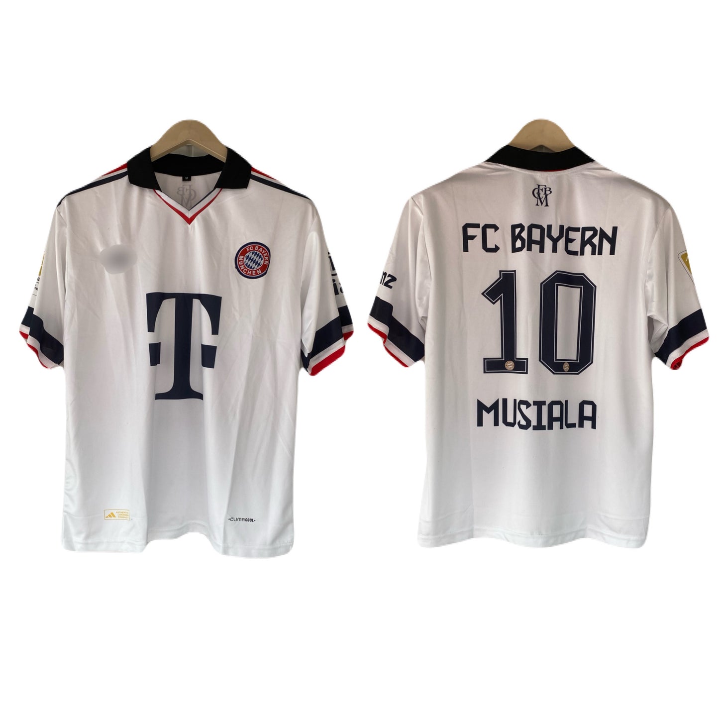 Musiala Bayern Five sleeve collar embroidery - P2304