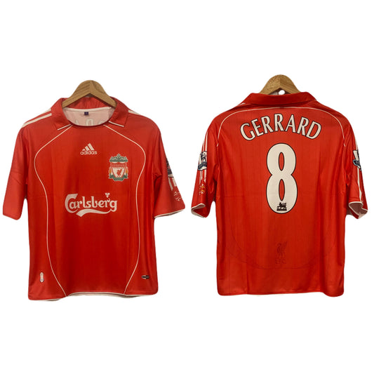 Liverpool 2006-07 Home kit Gerrard - P121 - Ms Retro Store