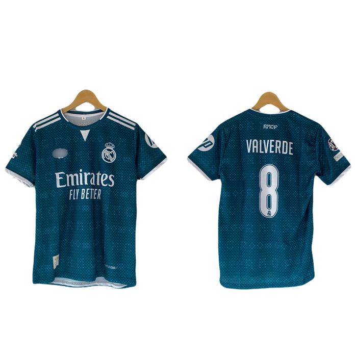 Valverde Real Madrid Away 2026/27 half Sleeve Sublimation Jersey - P2715