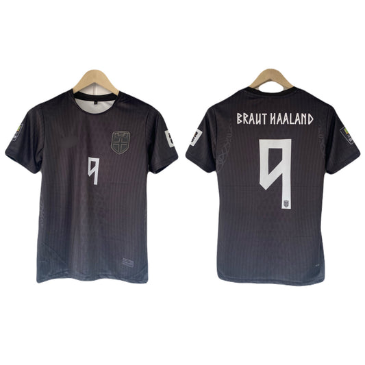 Haaland Norway 2026 world cup Away half sleeve embroidery Jersey - P2600
