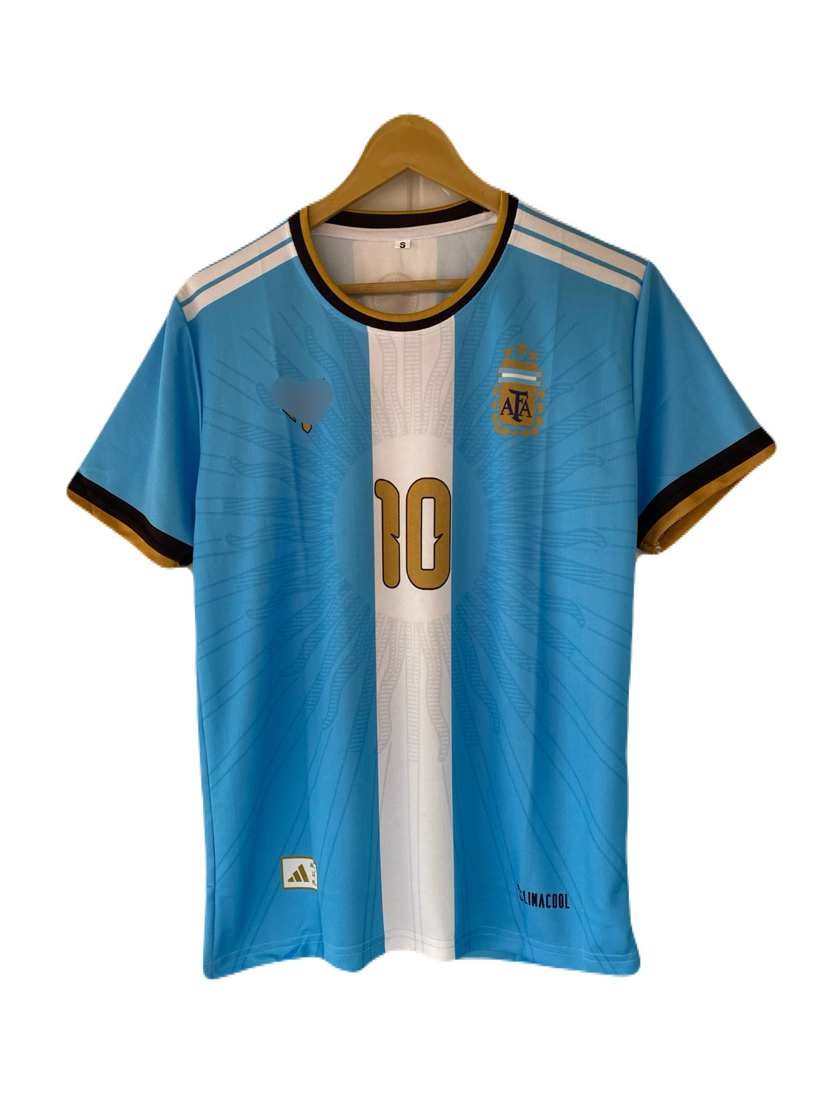 Messi Argentina 2026 Last Match Half Sleeve Sublimation jersey - P2655