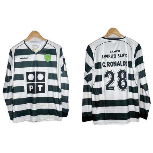 Best retro sporting Ronaldo vintage full sleeve P968 - ms retro store