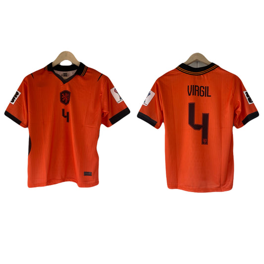 Van dijk Netherlands Five sleeve Collar Sublimation jersey- P2248