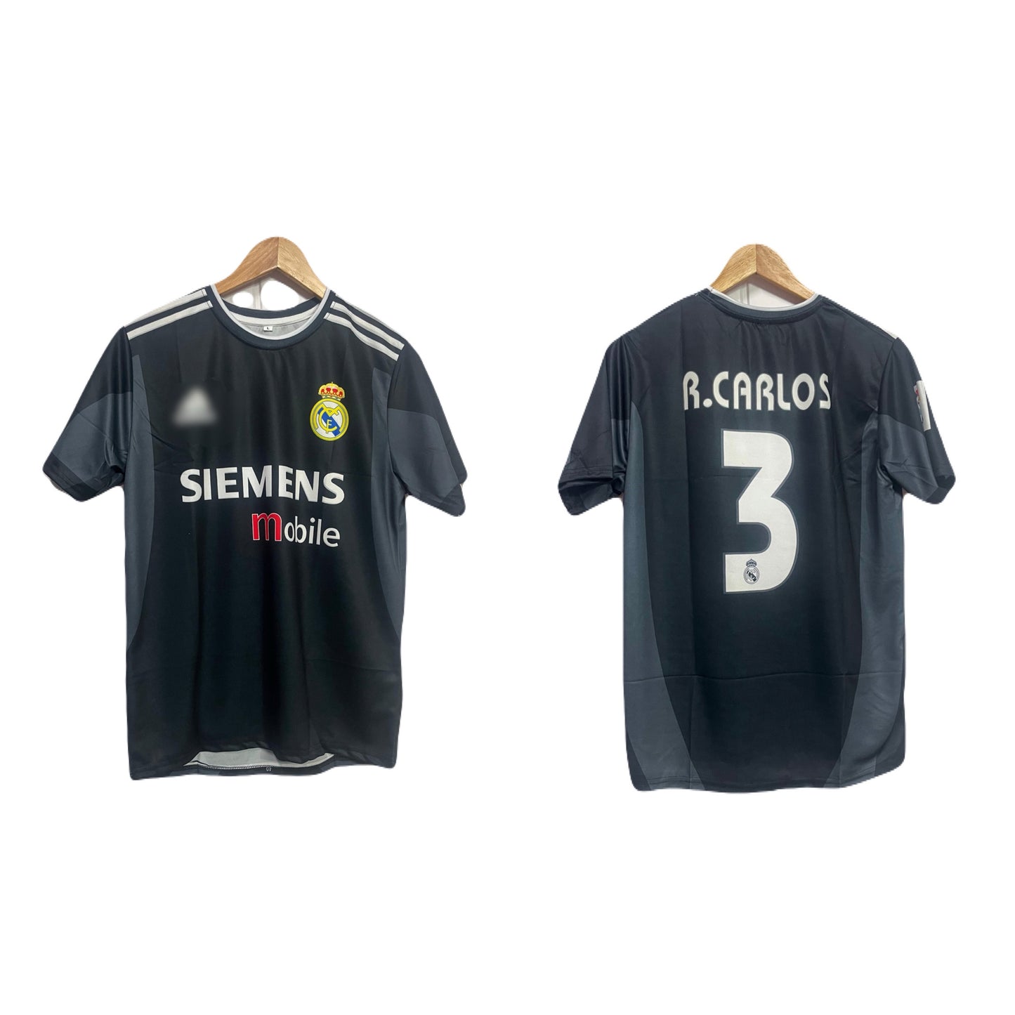 Real madrid 2004/05 away jersey R.carlos Ms retro store